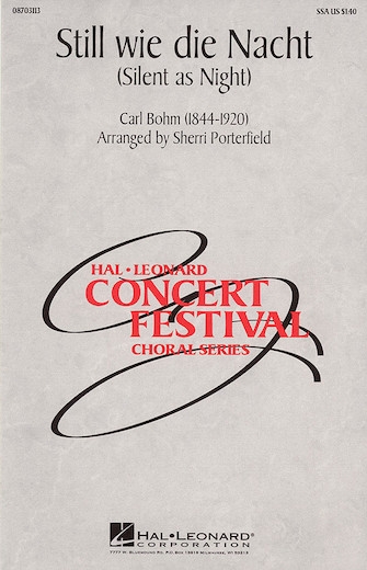 Still wie die Nacht - Coro, piano