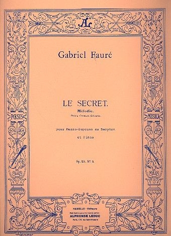 Secret - Canto, Piano