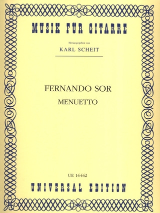 SOR MENUETTO FROM OP25 S.Gtr aus op.25 (Guitarra)