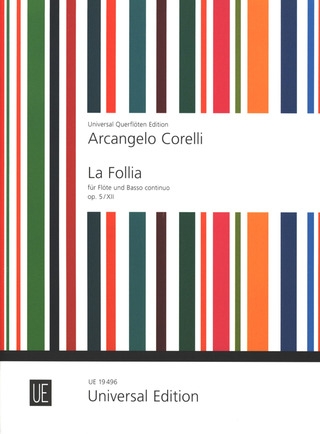 CORELLI LA FOLLIA Op5/12 Fl BC op. 5/12