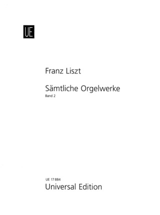 LISZT COMPLETE ORGAN WORKS II Band 2 (�rgano)
