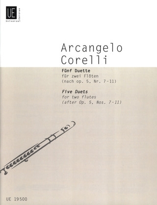 CORELLI 5 DUETS (2 flautas) op. 5, Nr. 7-11