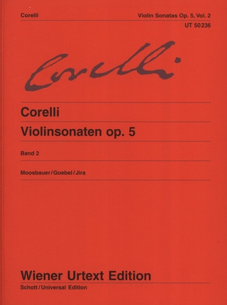 Violin Sonatas op. 5 Band 2