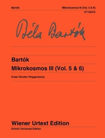 Mikrokosmos Band 3 (Vol. 5 & 6) - Piano